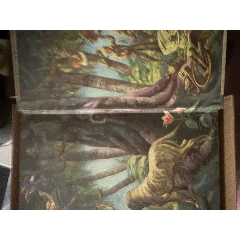 The Swiss Family Robinson by Johann Wyss (1949) Illustrated, Slipcover, vintage